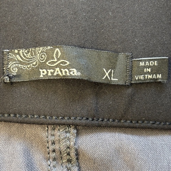 Prana Nylon Stretch Pants XL Gray - Picture 3 of 6
